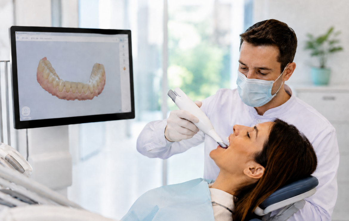 Digitális precizitás az Ön kényelméért: intraorális szkenner a Dentissiminél
